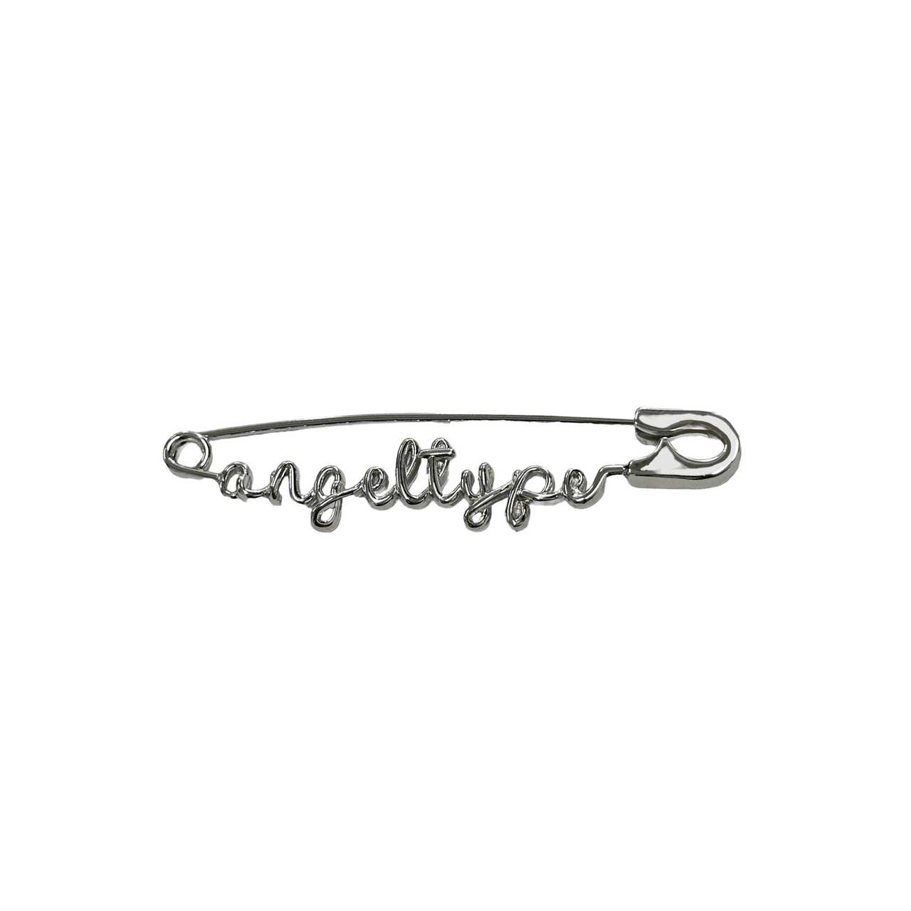 SAFETY PIN BROOCH