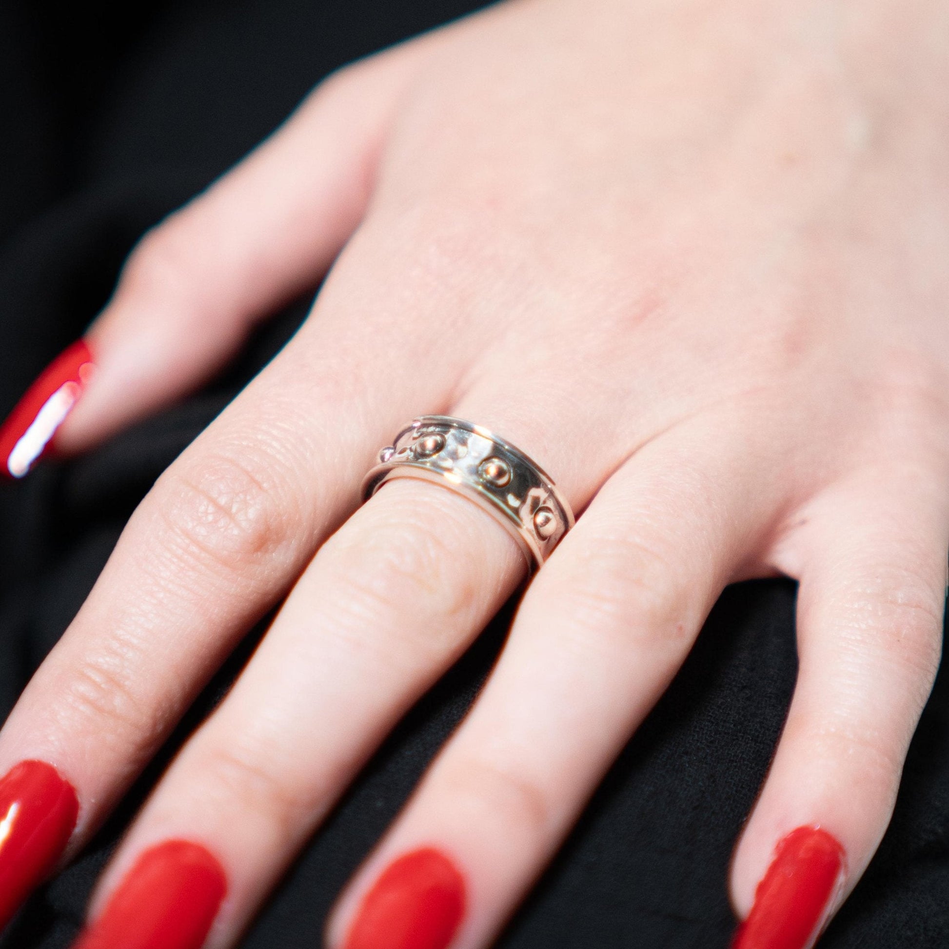 .925 ROSARY RING - angeltype