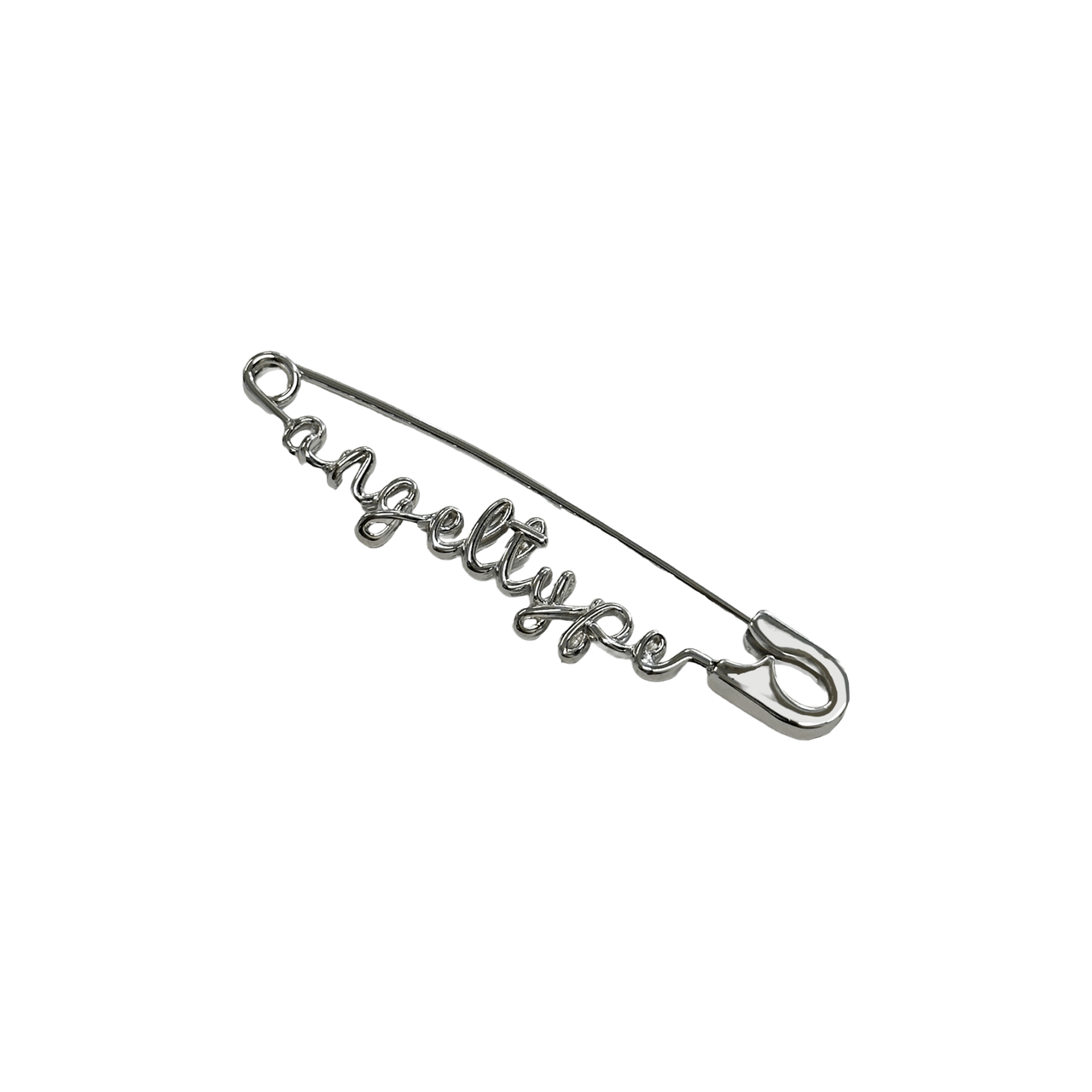 SAFETY PIN BROOCH