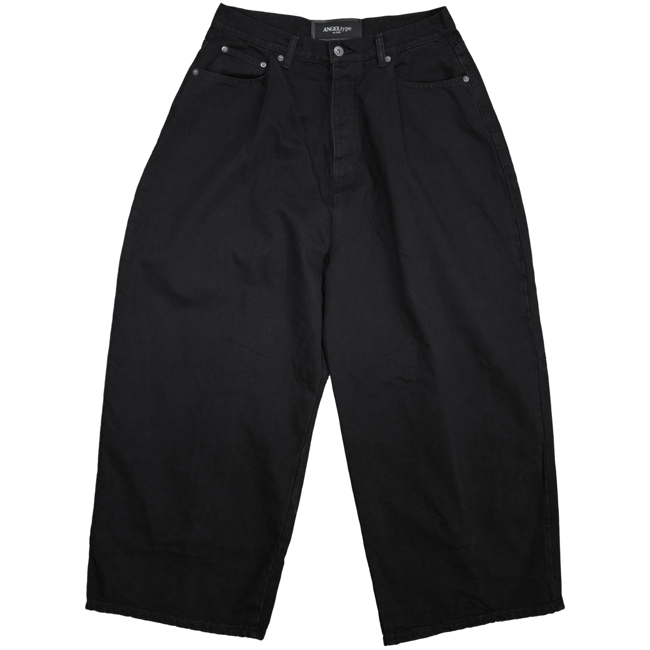 BAGGY PLEATED JEANS - angeltype