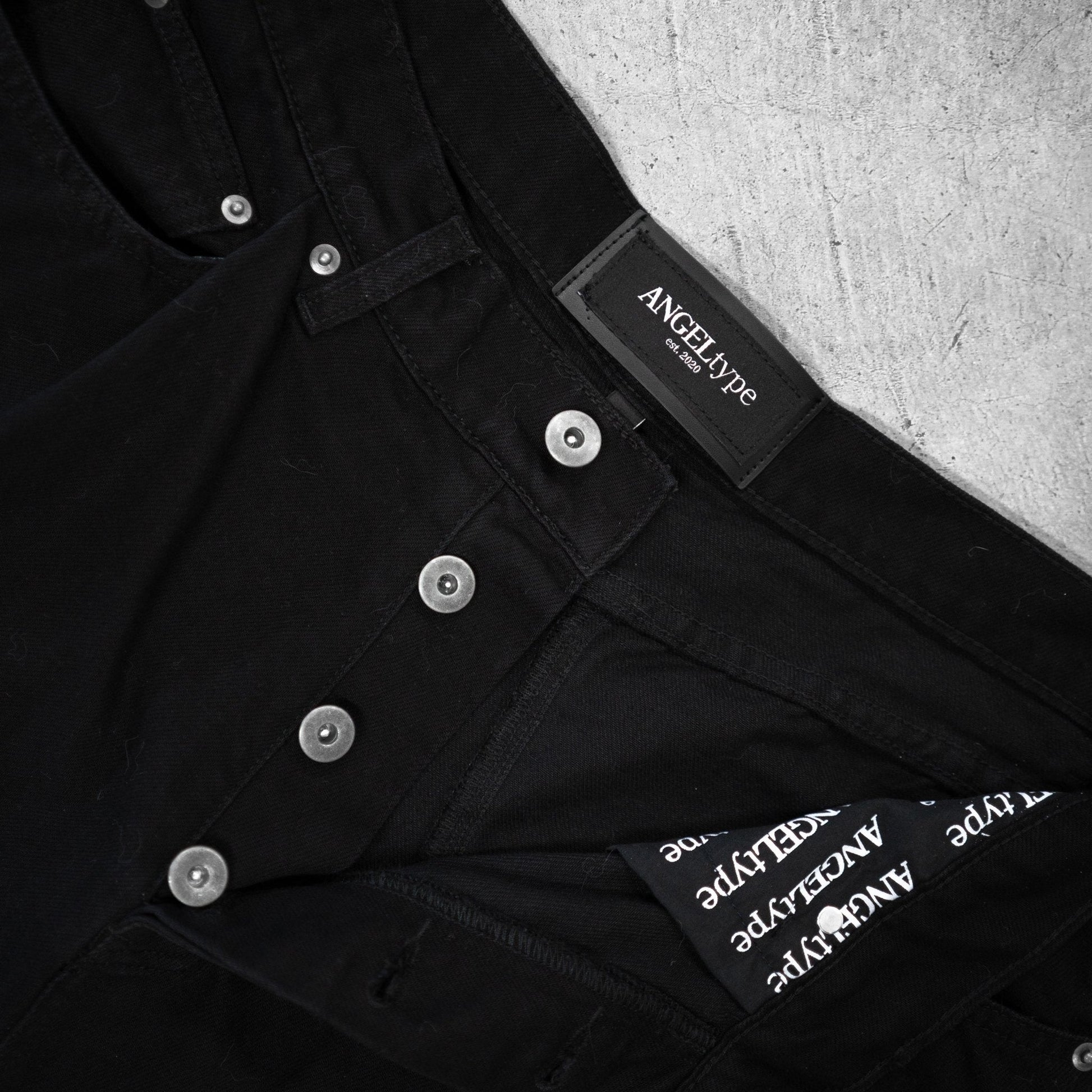 BAGGY PLEATED JEANS - angeltype