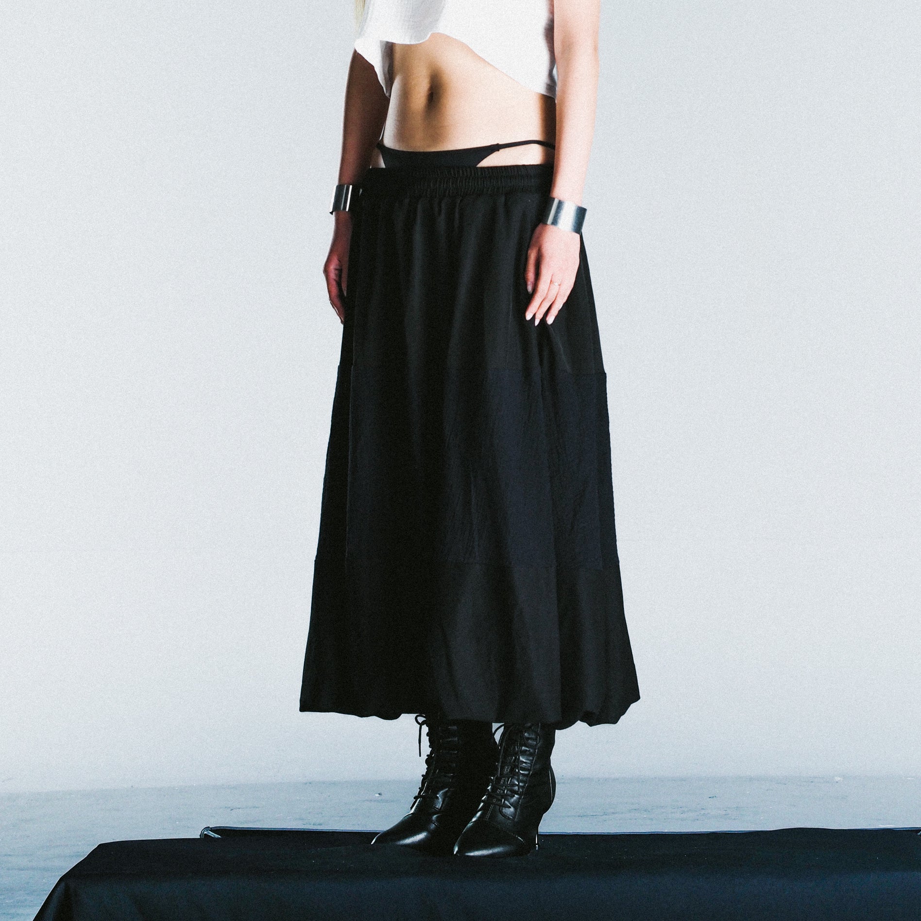 TIERED BUBBLE SKIRT - angeltype