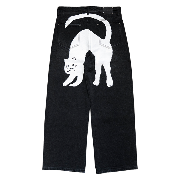 Catvisu Jeans 4.0 Silkscreened Back Graphic – ANGELtype LA