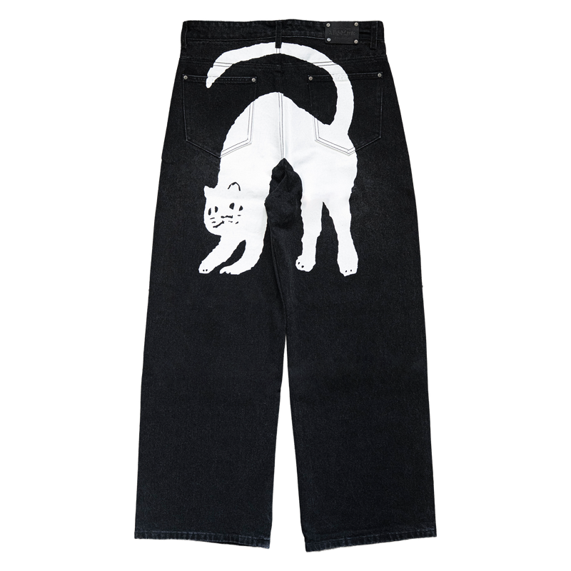 Catvisu Jeans 4.0 Silkscreened Back Graphic – ANGELtype LA
