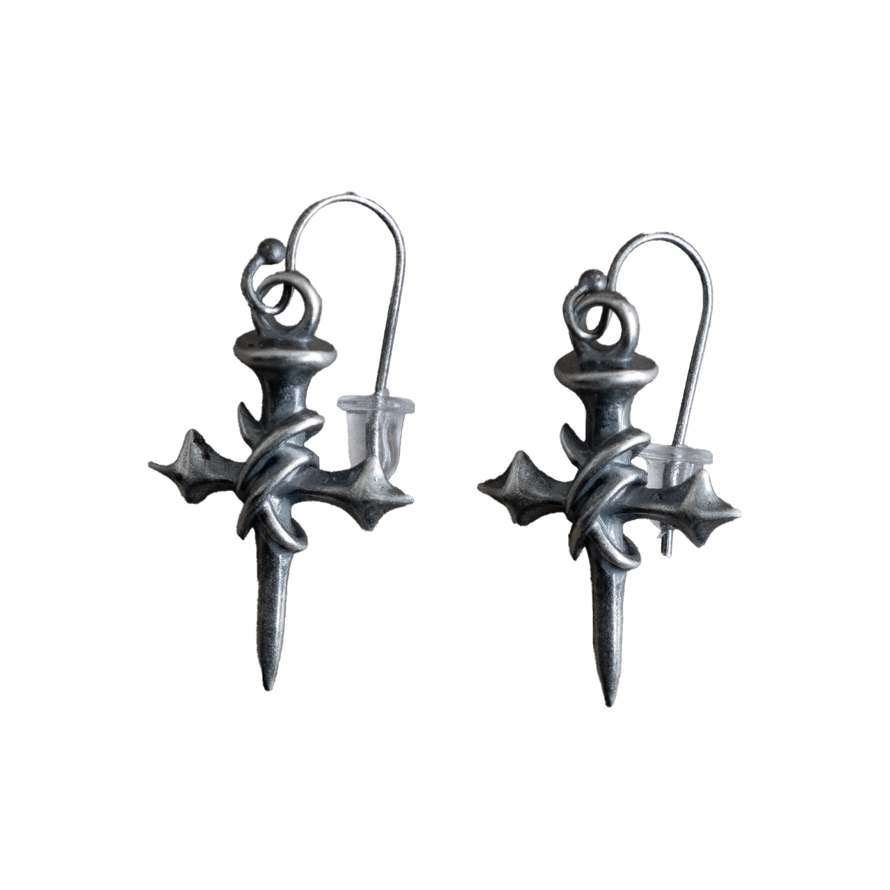 [LANGE] CHAOS CROSS EARRINGS