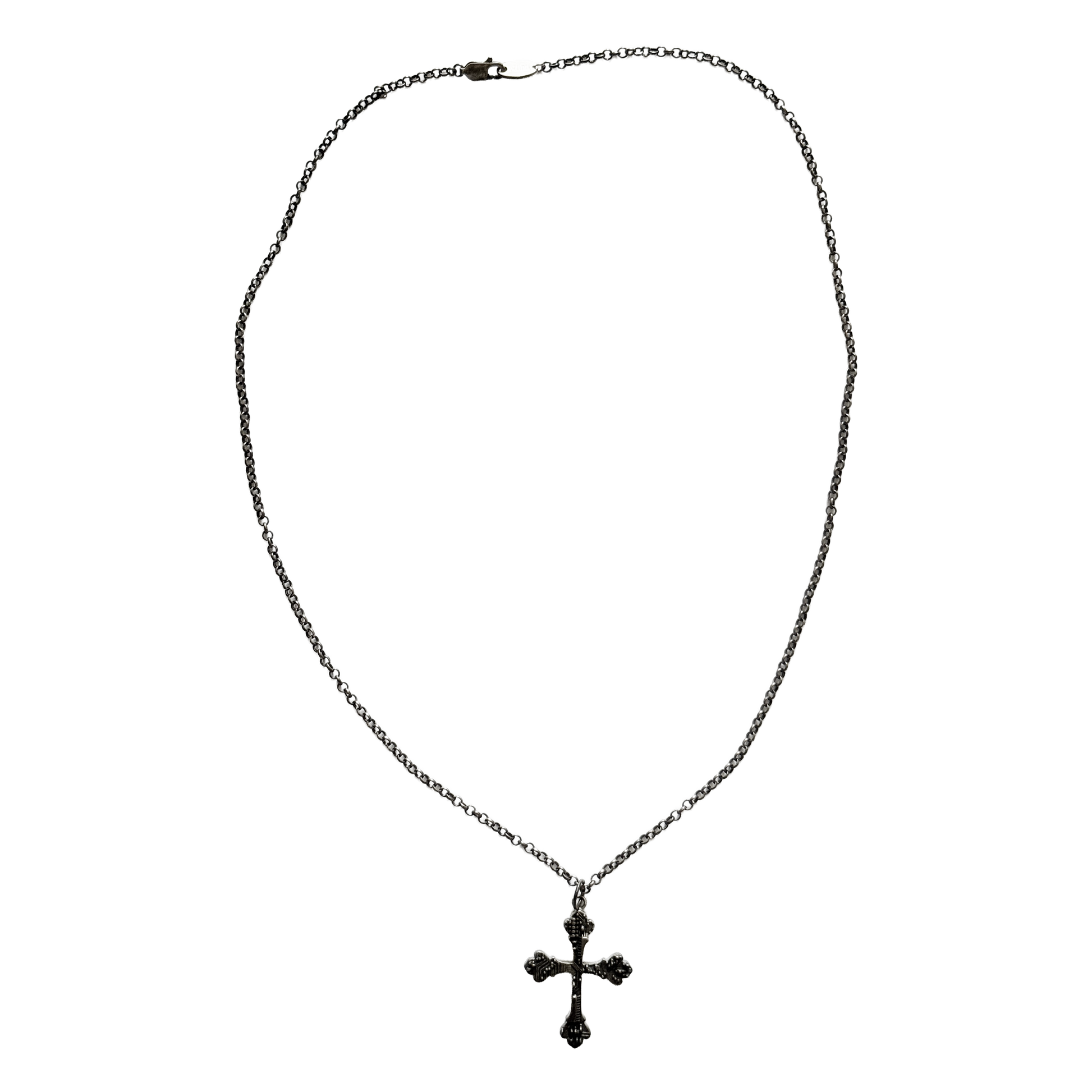 Circuitry Cross Necklace – Sample