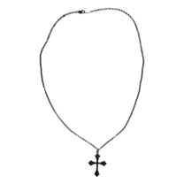 Circuitry Cross Necklace – Sample