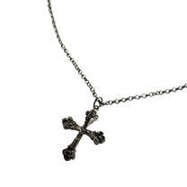Circuitry Cross Necklace – Sample