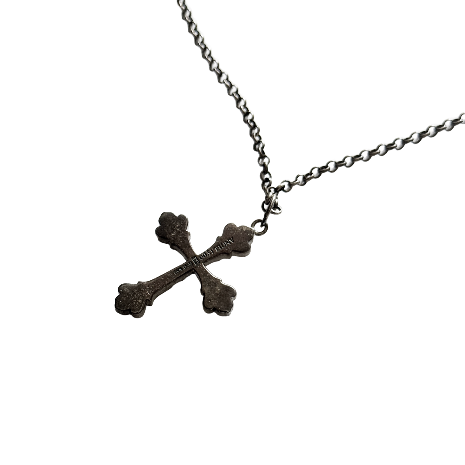Circuitry Cross Necklace – Sample