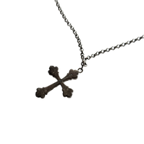 Circuitry Cross Necklace – Sample