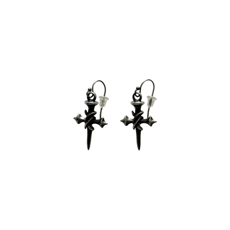 Chaos Cross Earrings – Sample