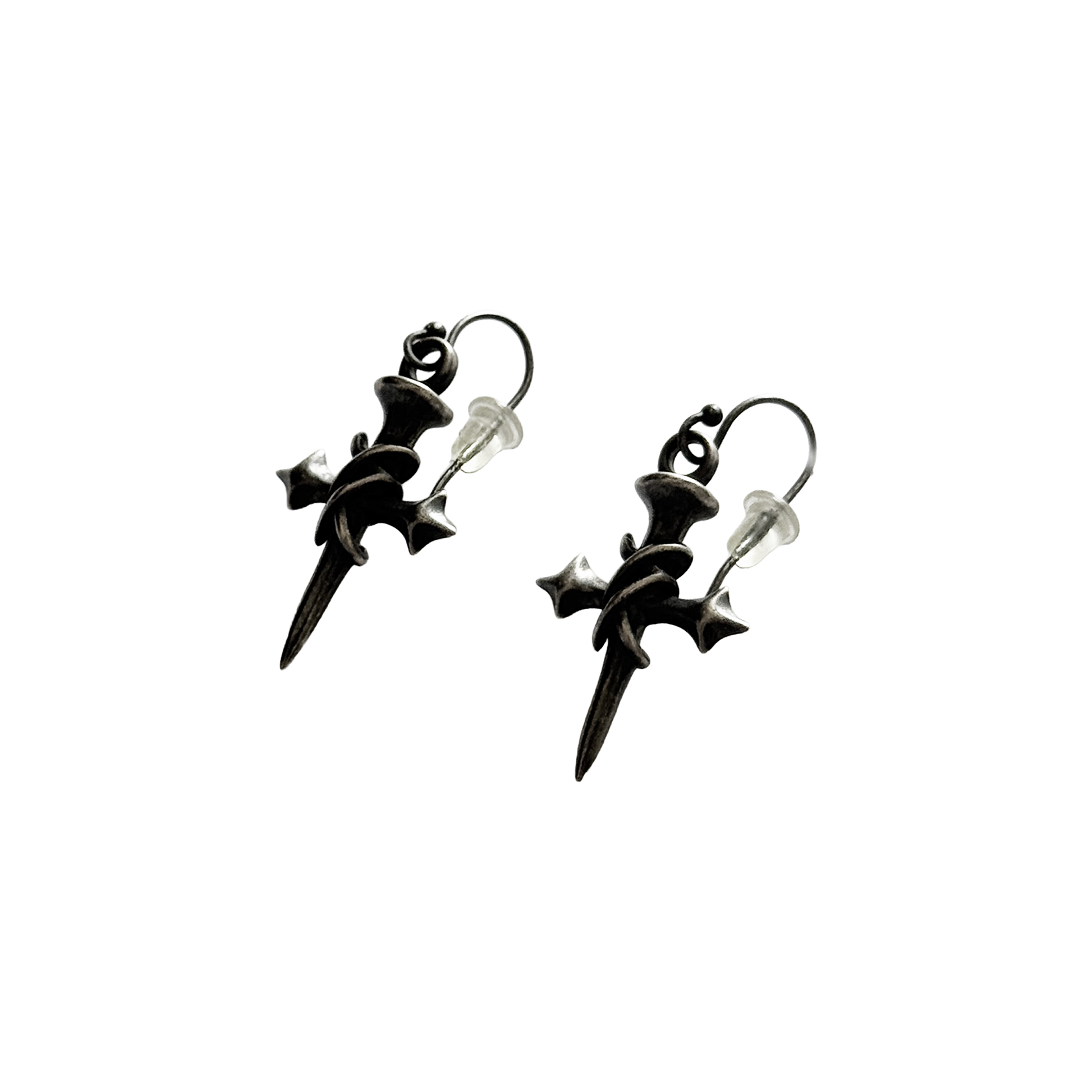 Chaos Cross Earrings – Sample