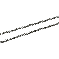 ANGELtype 2.5 Rolo Chain detail – 2.5mm Sterling Silver Rolo Link Close Up