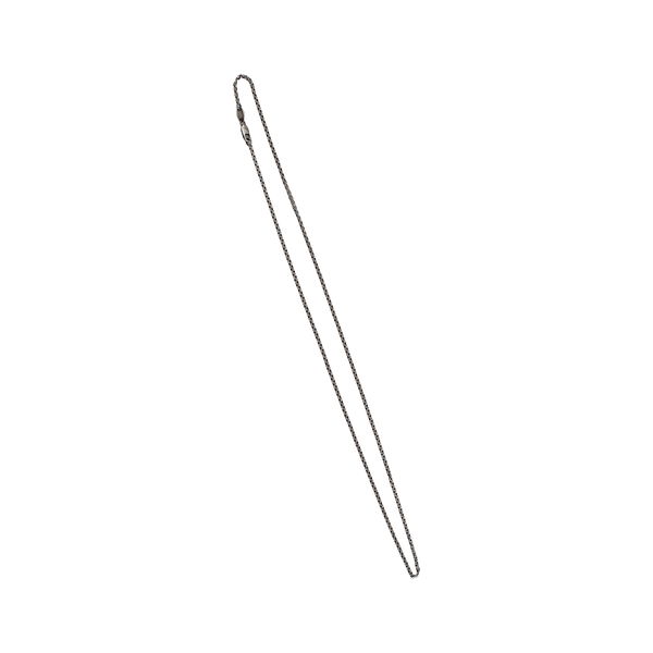 ANGELtype 2.5 Rolo Chain – .925 Sterling Silver Belcher Chain Oxidized