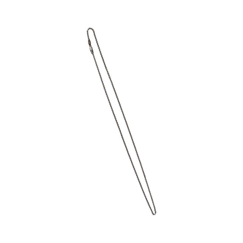 ANGELtype 2.5 Rolo Chain – .925 Sterling Silver Belcher Chain Oxidized