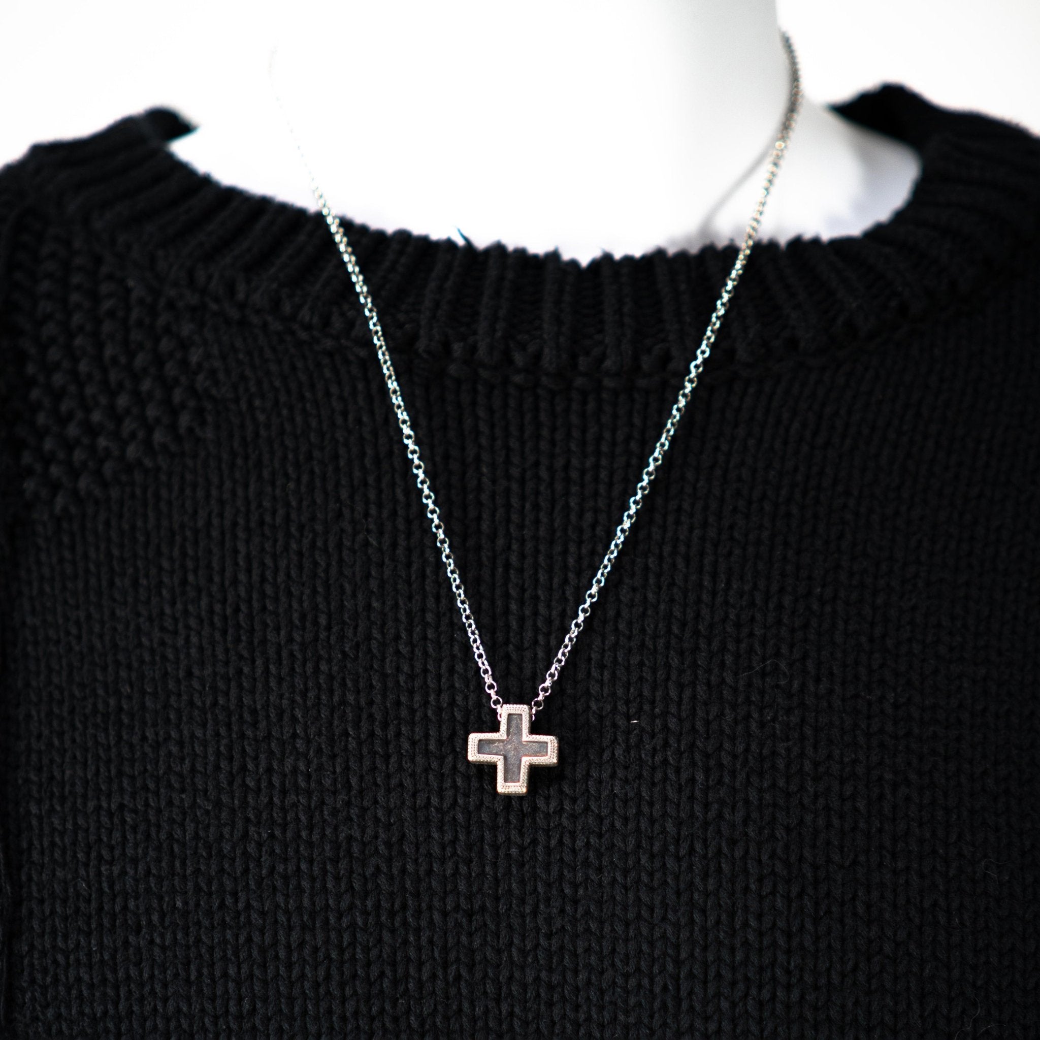 .925 MINI PLUS NECKLACE - angeltype