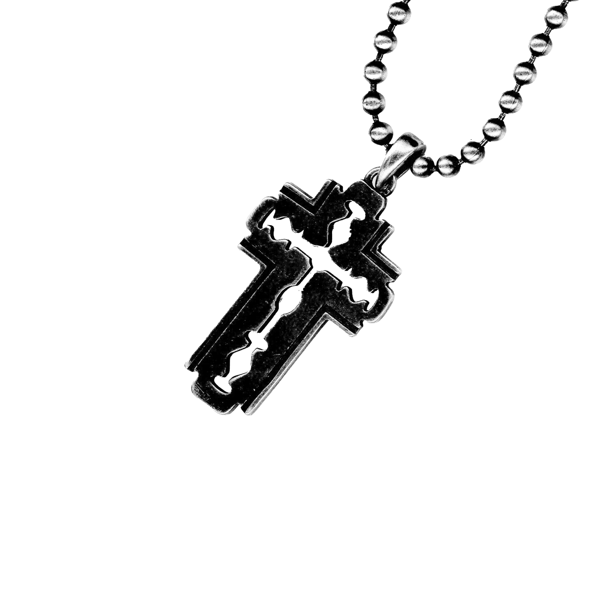 .925 RAZOR NECKLACE - angeltype