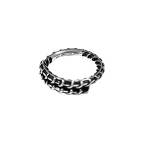 ANGELtype Rebar Ring – .925 Sterling Silver Construction Inspired Ring