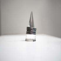 ANGELtype Stacked Ring editorial – Solid Silver Statement Ring Independent Brand