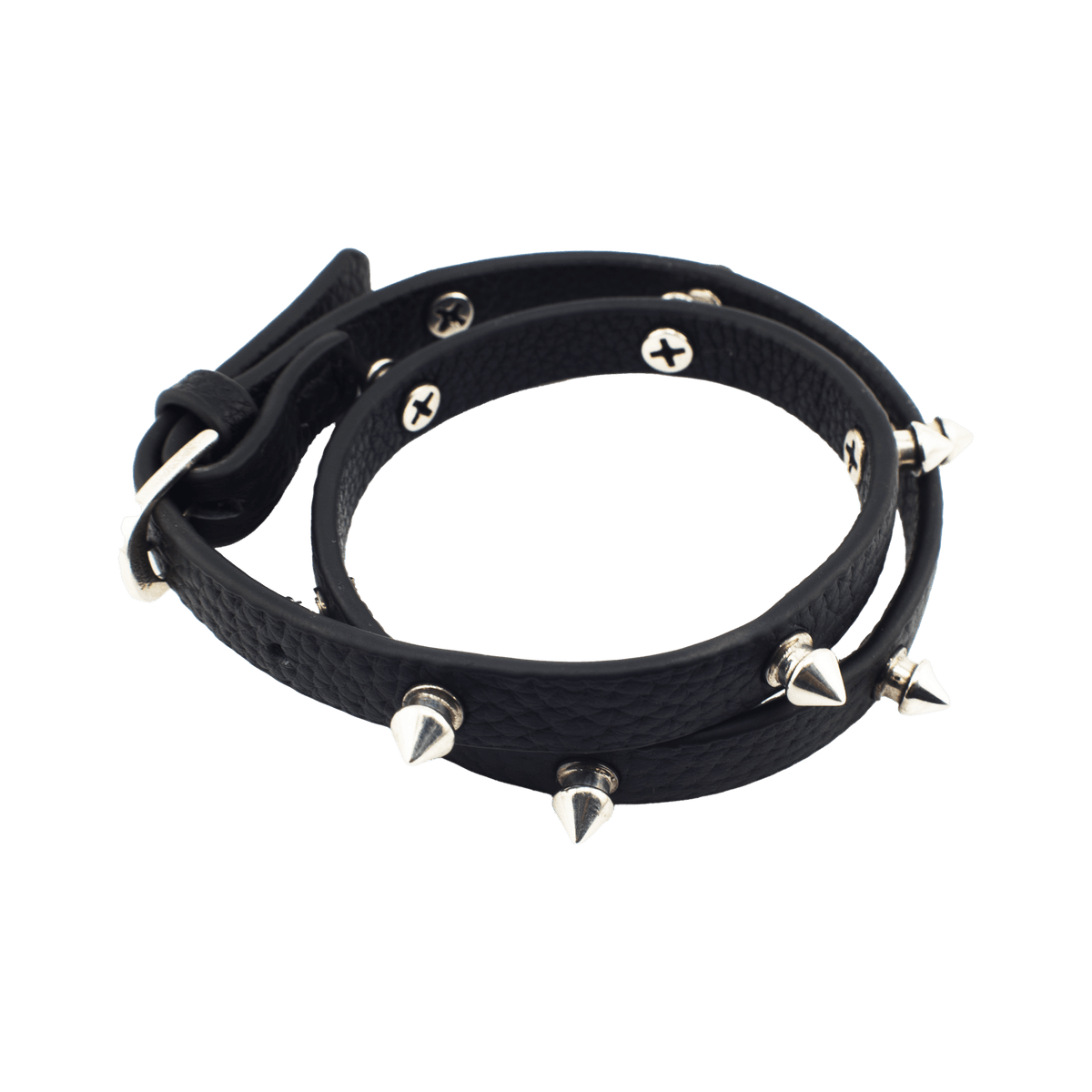 Studded Leather Bracelet – ANGELtype®