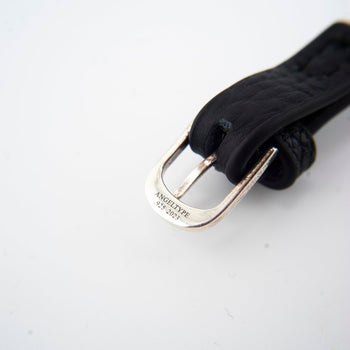 .925 STUDDED LEATHER BRACELET - angeltype