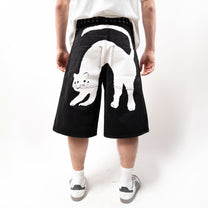 CATVISU JEAN SHORTS
