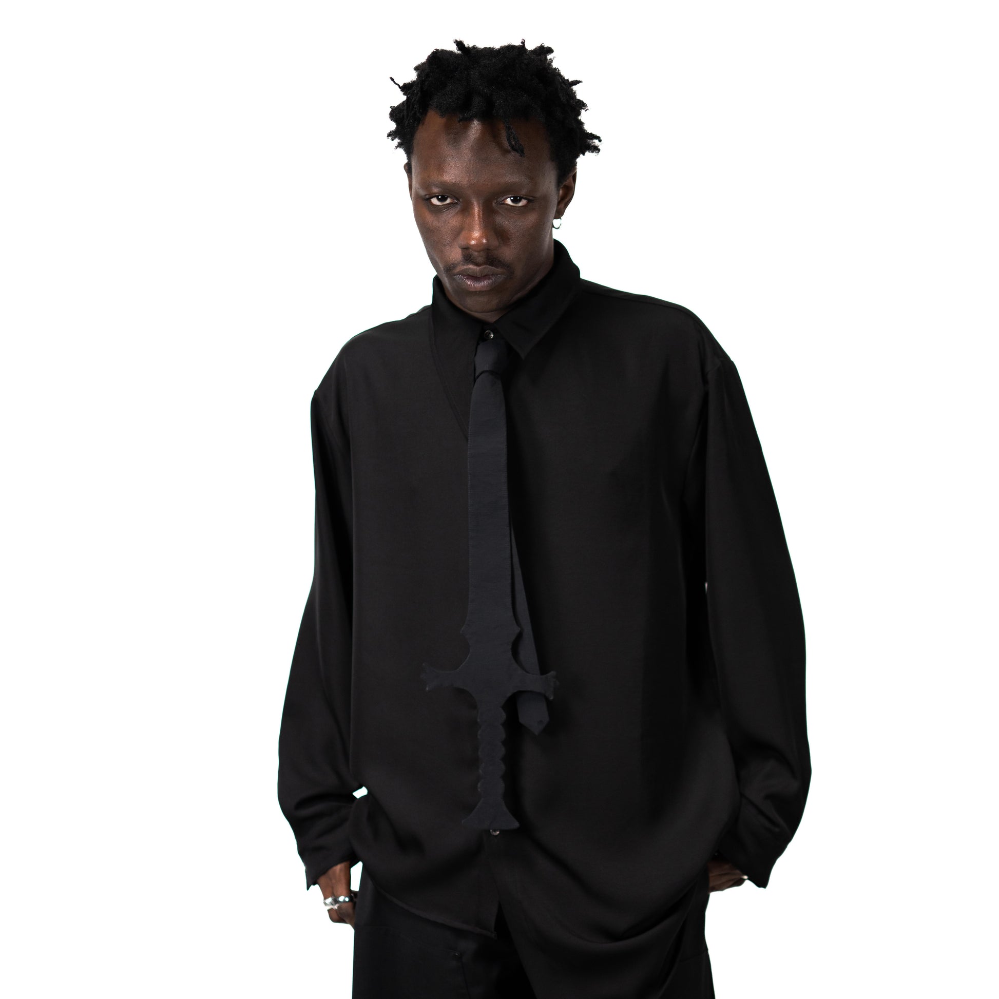 ANGELtype Sword Necktie styled – independent LA clothing brand