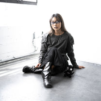 ANGELtype Salami Plus Charm styled – Black Cat Plush Charm Independent Brand Los Angeles