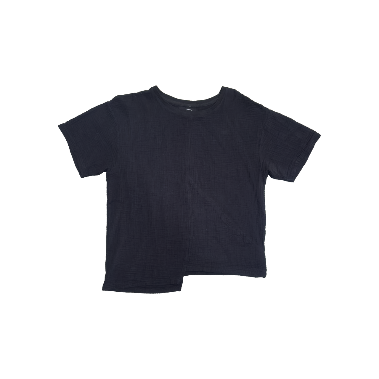 MUSLIN UNEVEN TEE