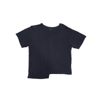 MUSLIN UNEVEN TEE