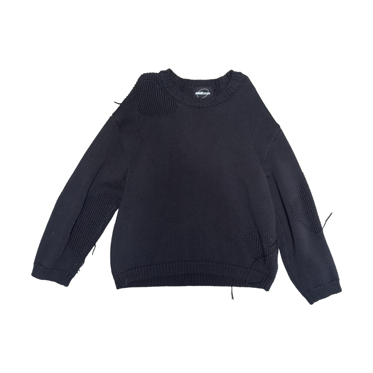 INTARSIA KNIT SWEATER