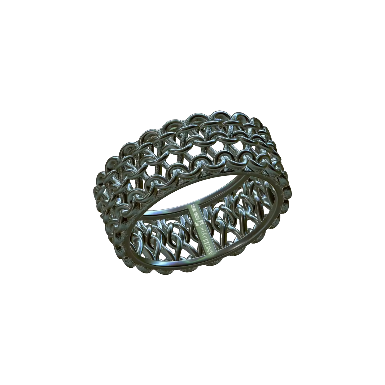 .925 KNITTED RING