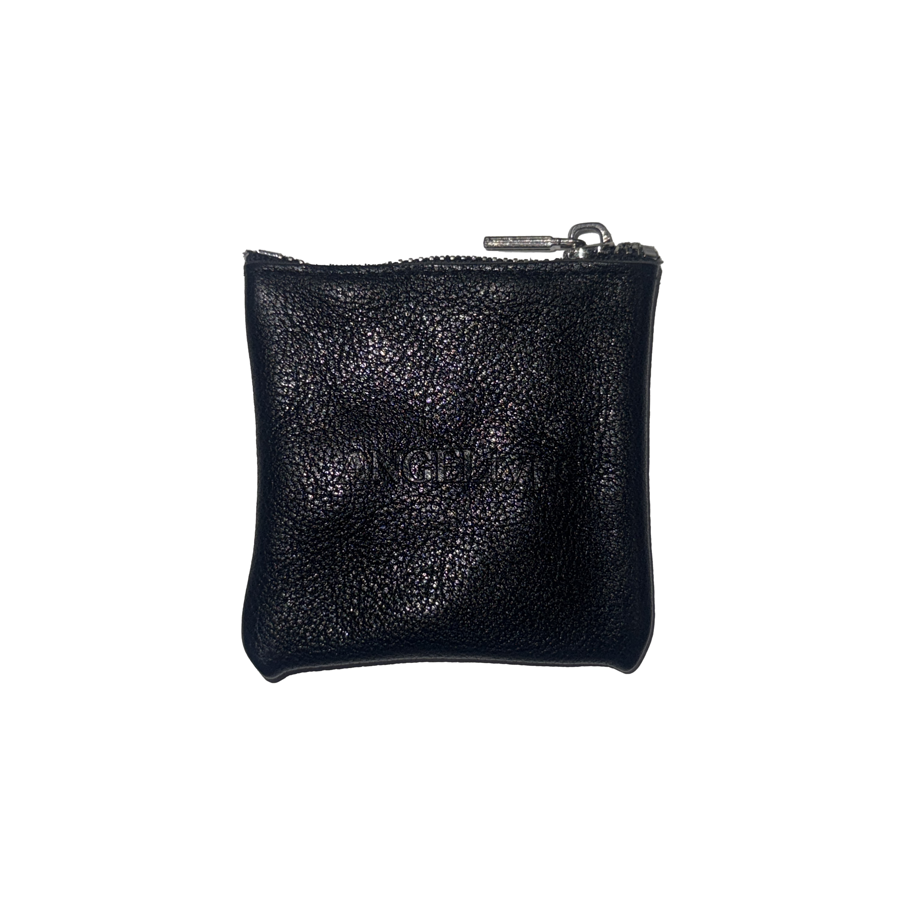 (A) LEATHER JEWELRY POUCH