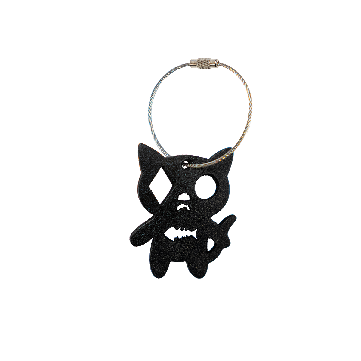 SALAMI LEATHER KEYCHAIN