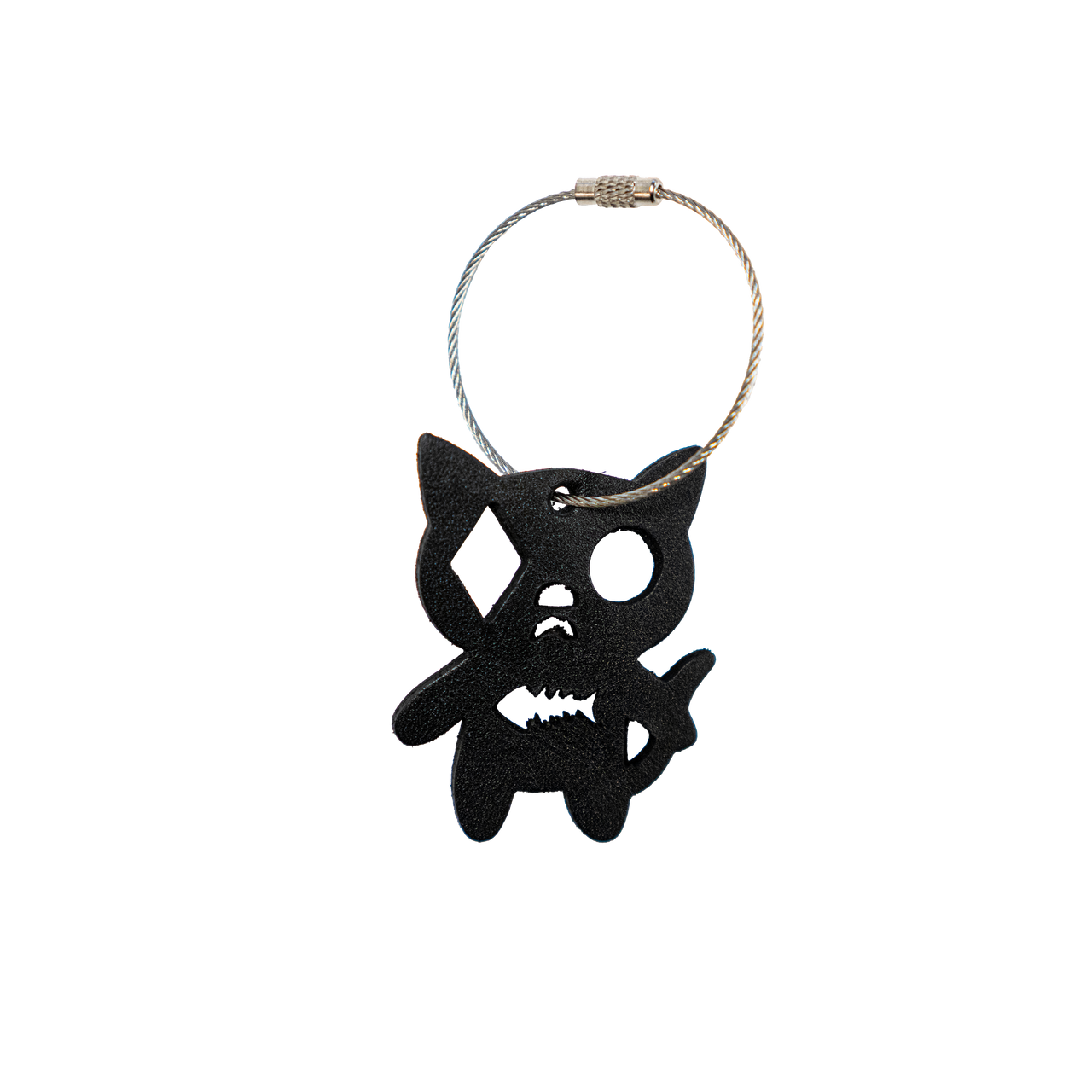 SALAMI LEATHER KEYCHAIN