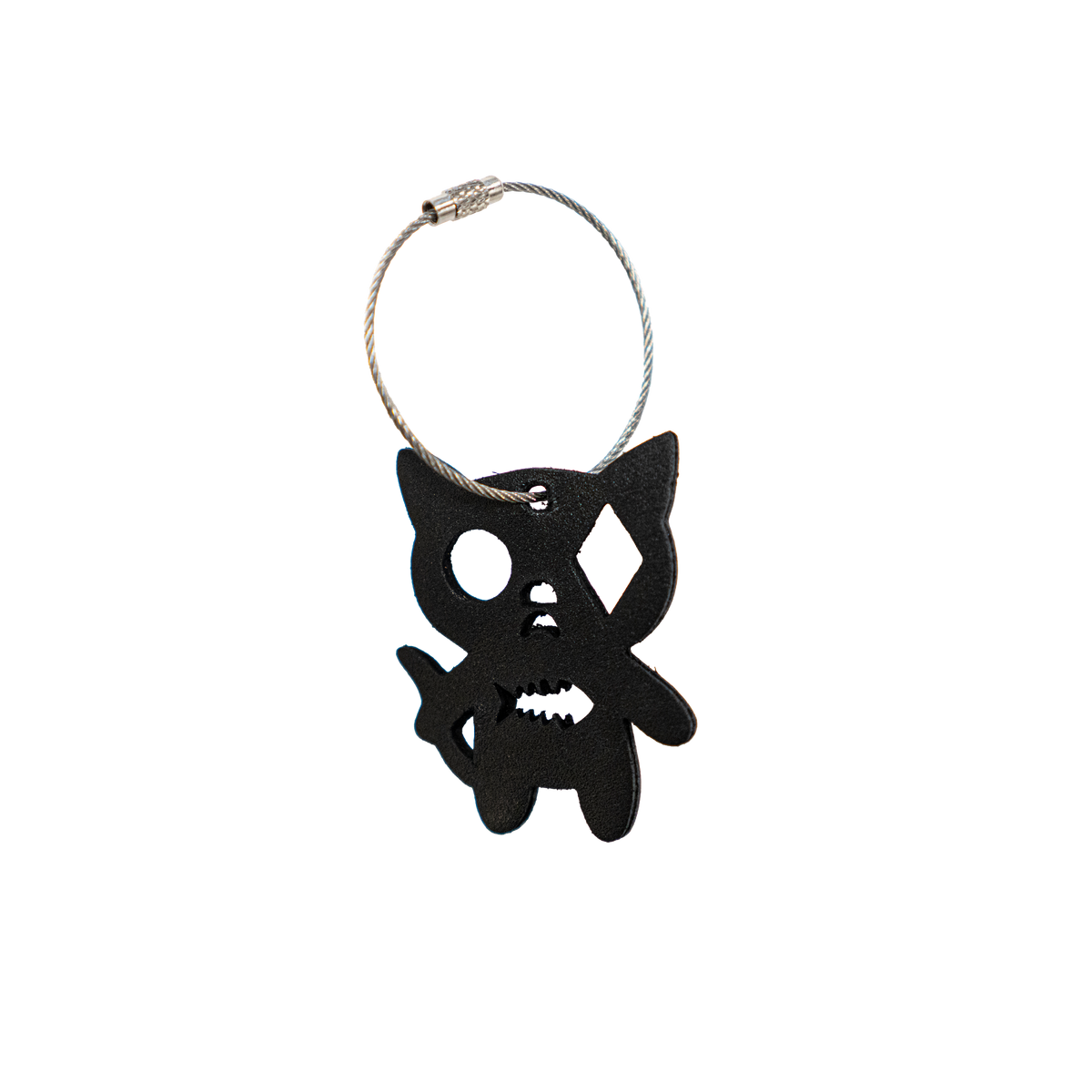 SALAMI LEATHER KEYCHAIN