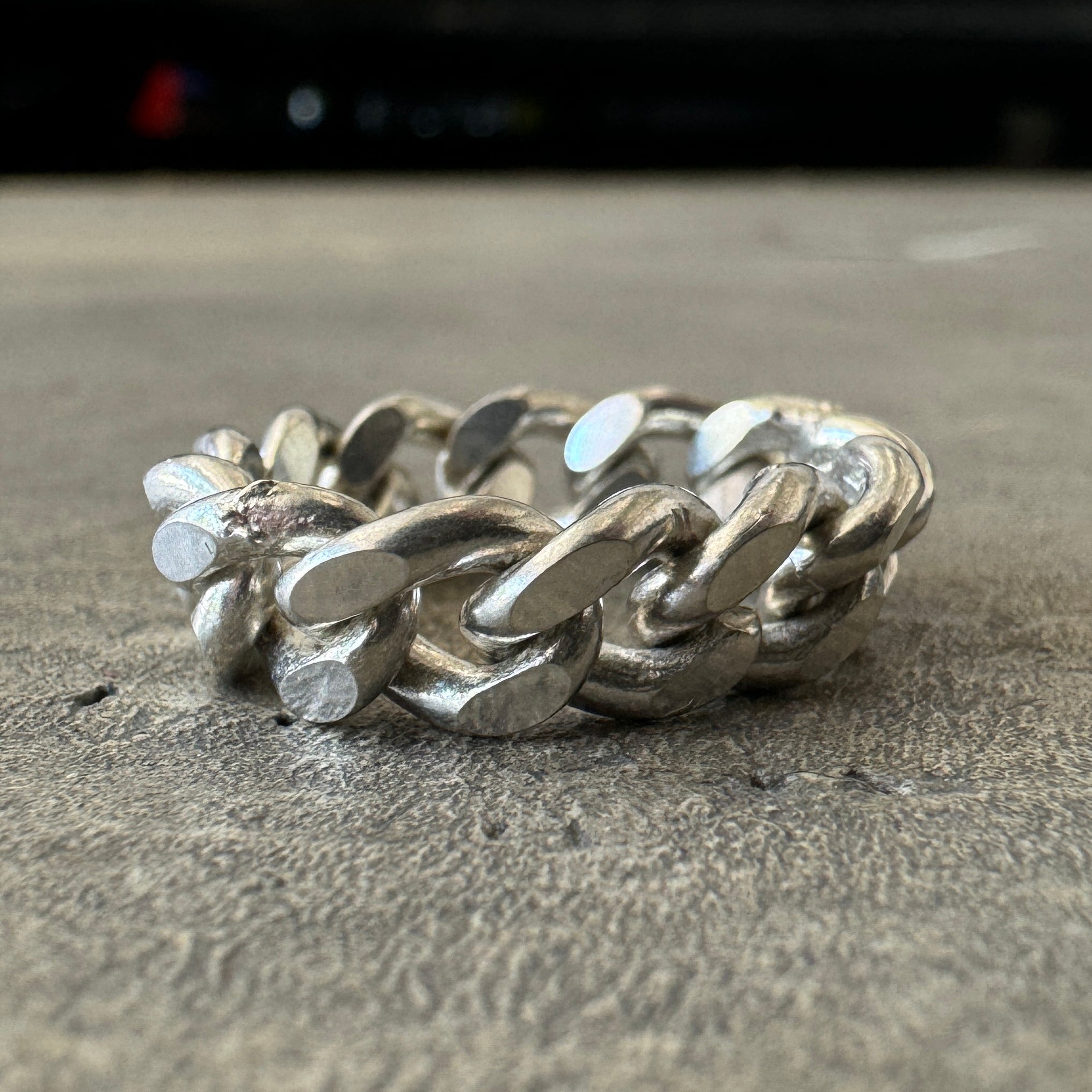 (A) .925 CHAINLINK RING - angeltype