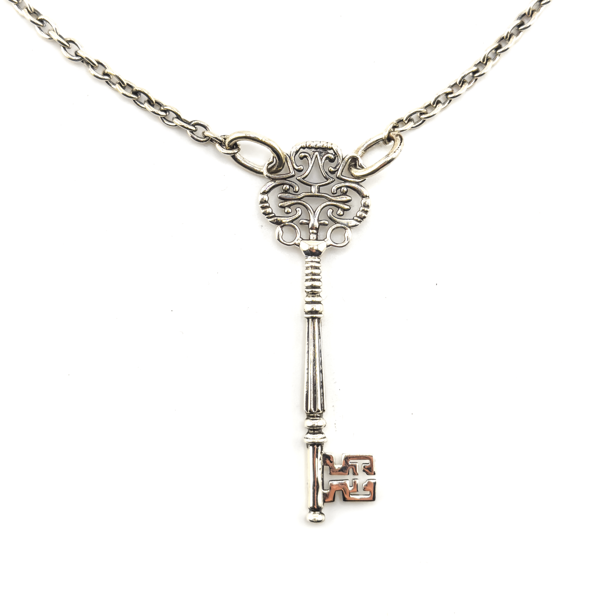 (A) .925 KEY NECKLACE - angeltype