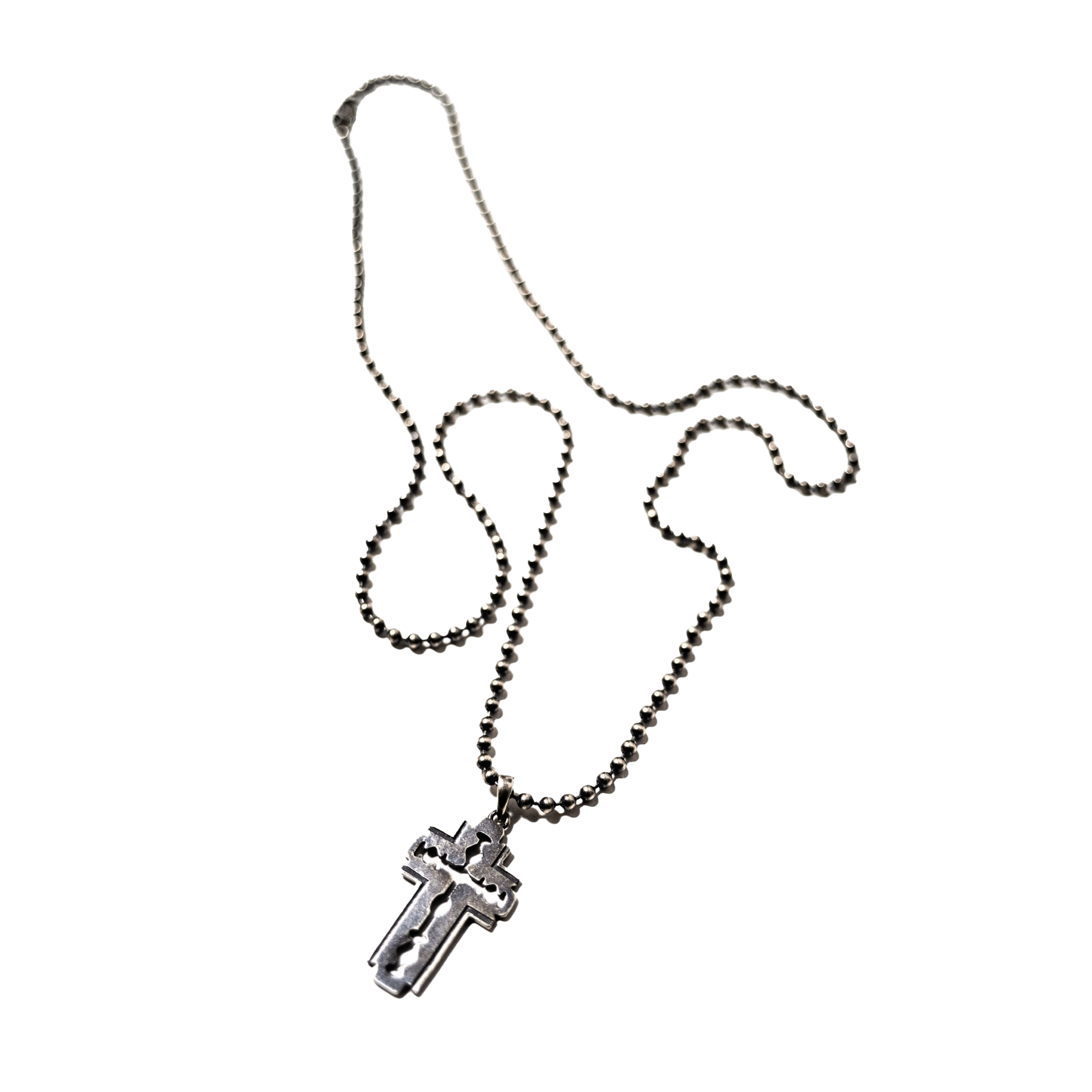 (A) .925 RAZOR NECKLACE - angeltype