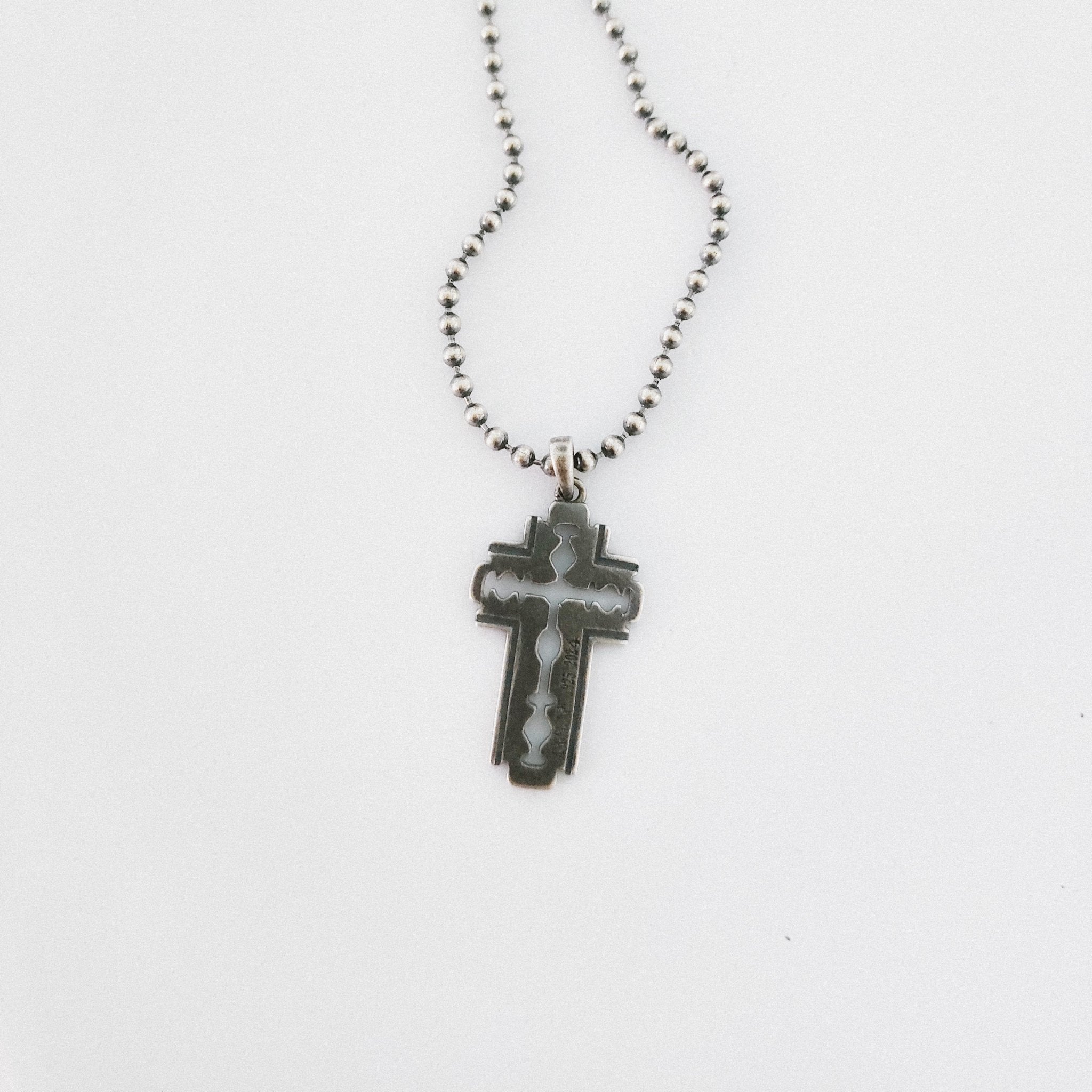 (A) .925 RAZOR NECKLACE - angeltype