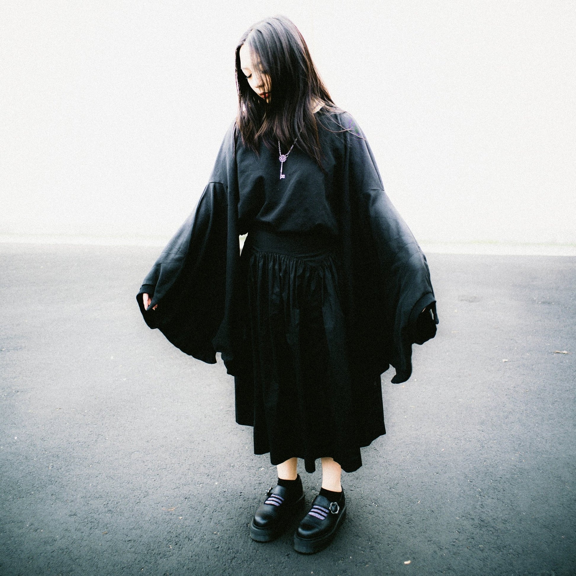(A) BAT WING LONGSLEEVE - angeltype