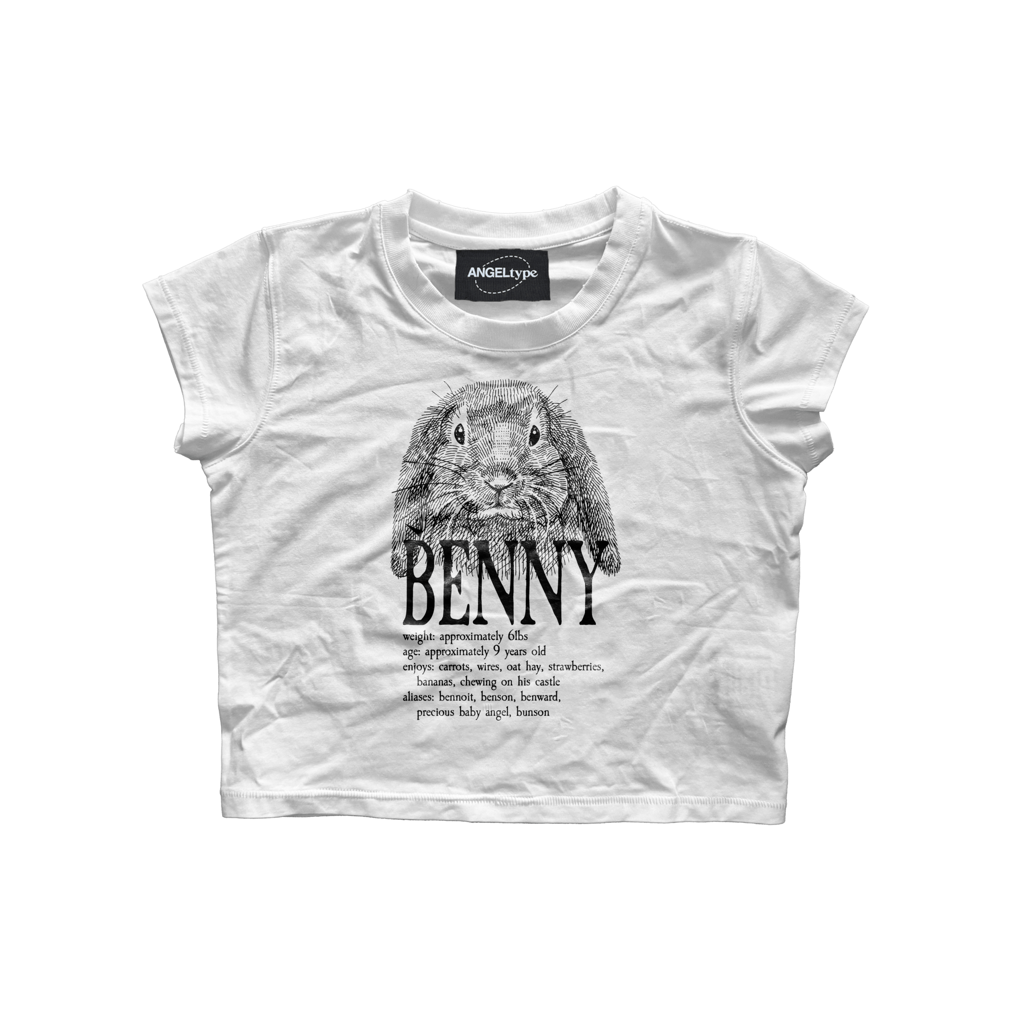 (A) BENNY BABY TEE - angeltype
