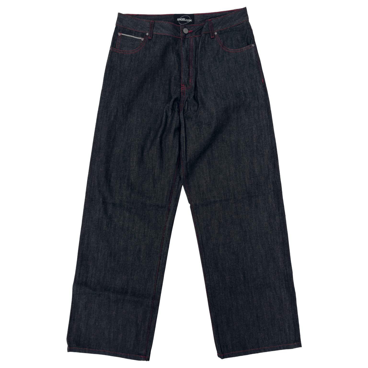 CATVISU SELVEDGE BAGGY JEANS - angeltype