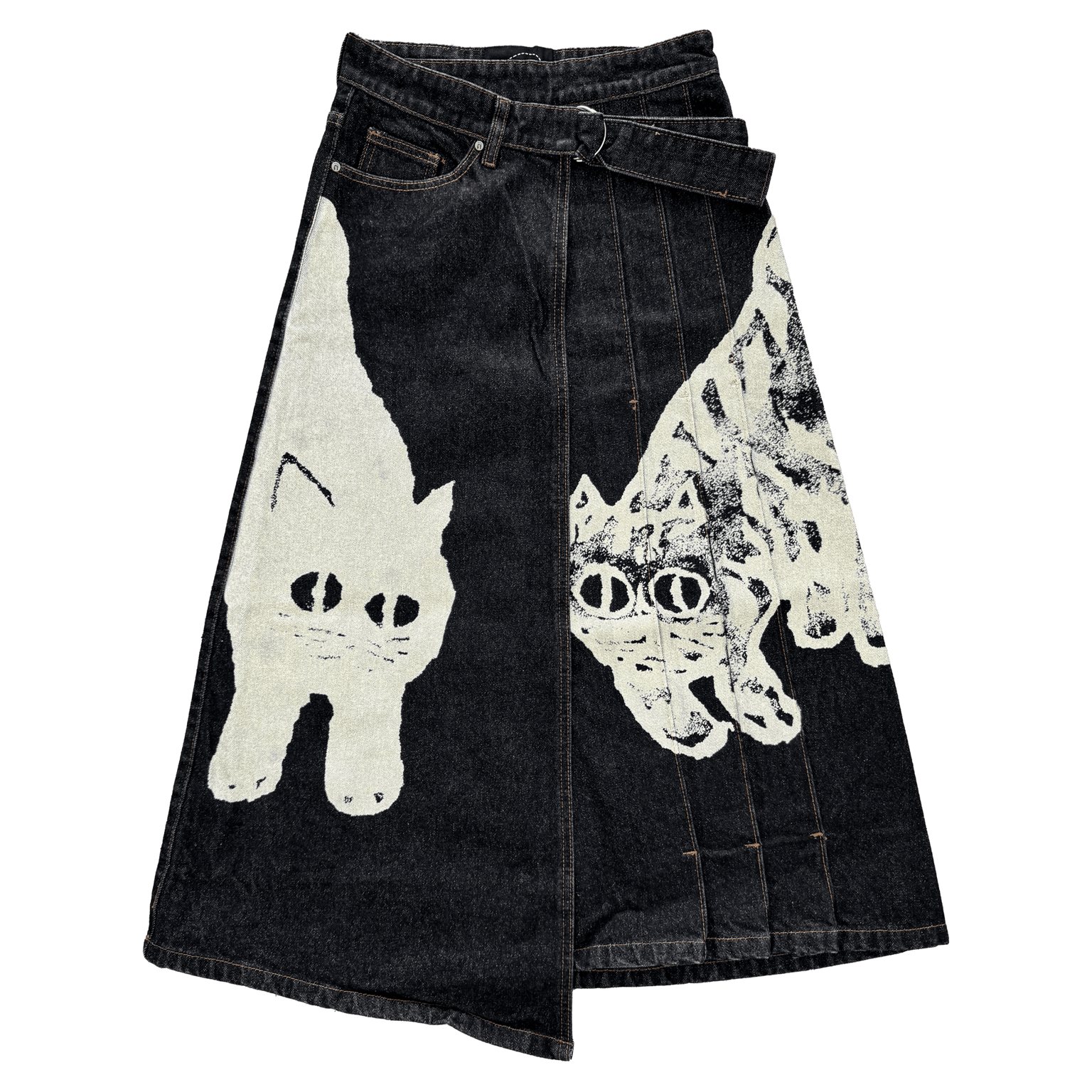 CATVISU WRAP SKIRT - angeltype