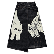 CATVISU WRAP SKIRT - angeltype