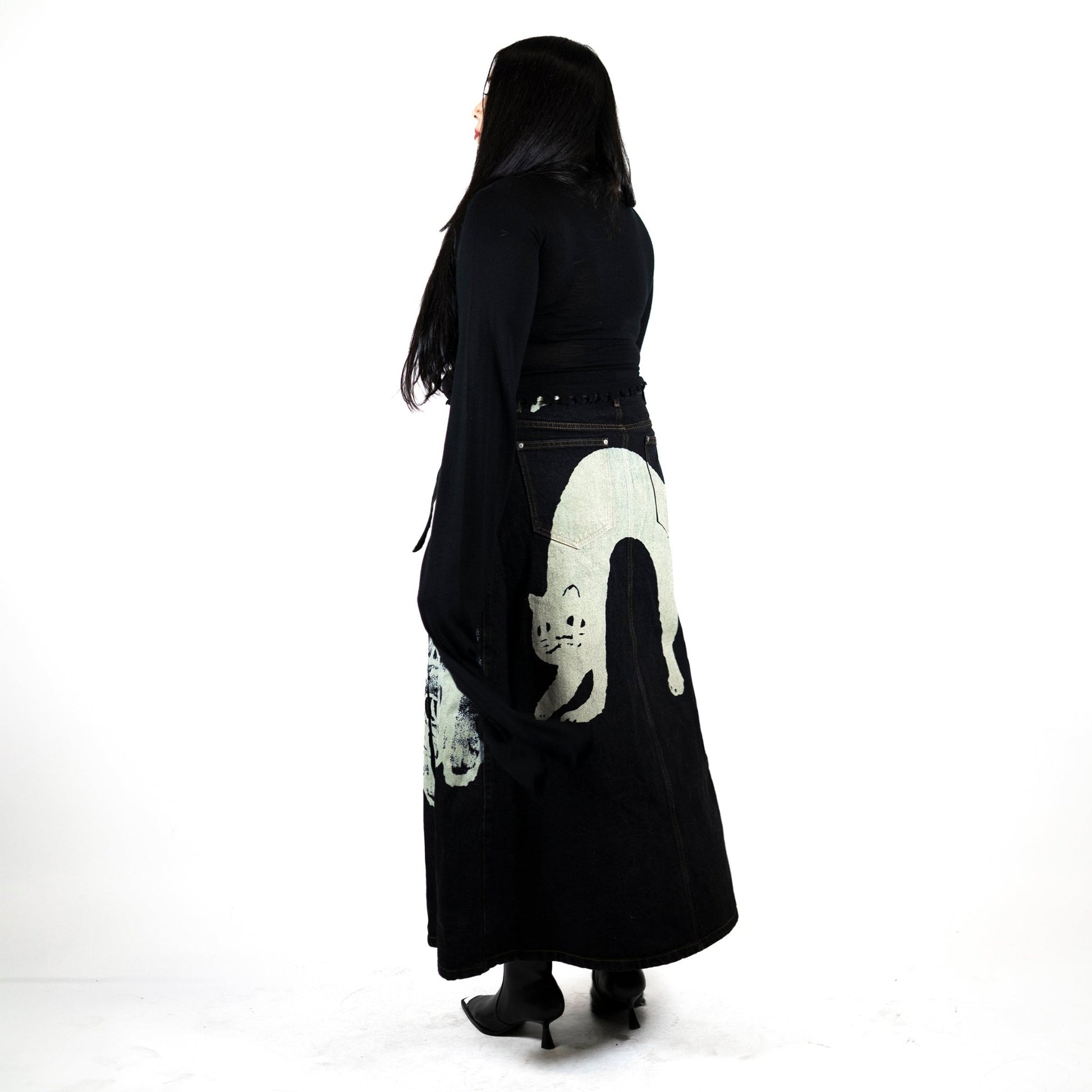CATVISU WRAP SKIRT - angeltype