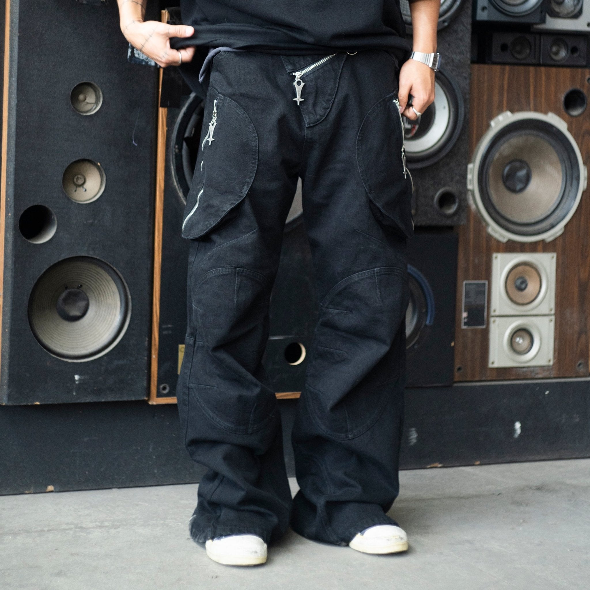 (A) CIRCLE CARGO PANTS - angeltype