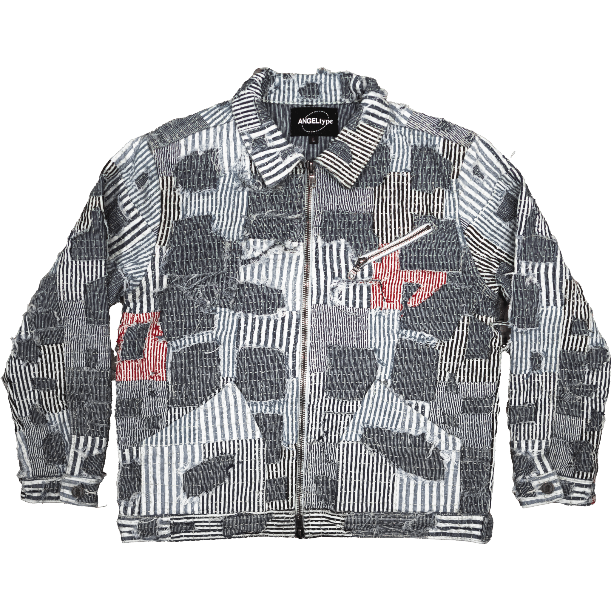 (A) HICKORY PATCHWORK BLOUSON - angeltype