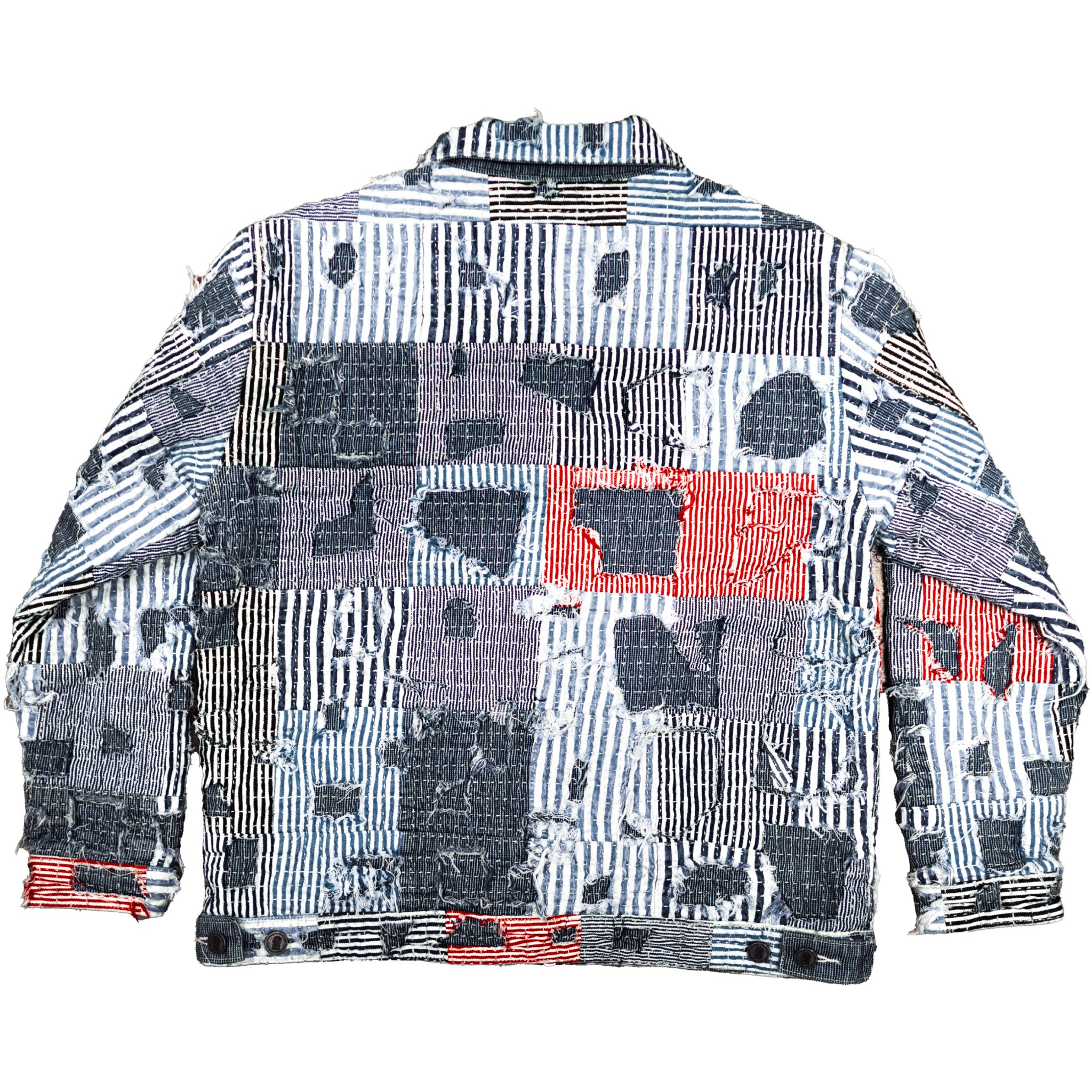 (A) HICKORY PATCHWORK BLOUSON - angeltype