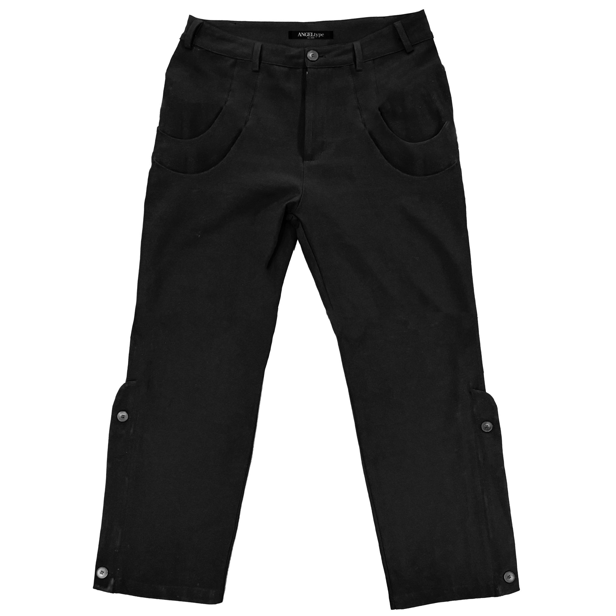 (A) HIDDEN PLEATS TROUSER - angeltype